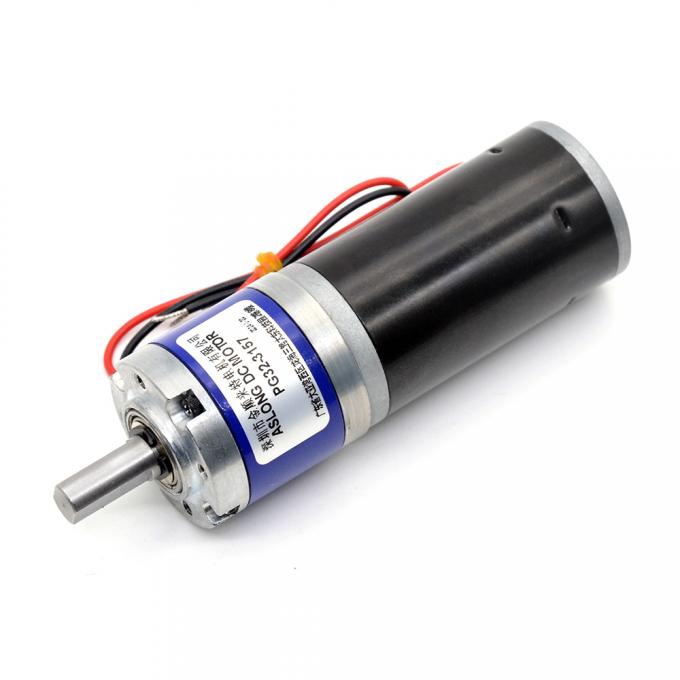 12V/24V PG32-3157 Micro moteur à engrenages planétaires brossés 17