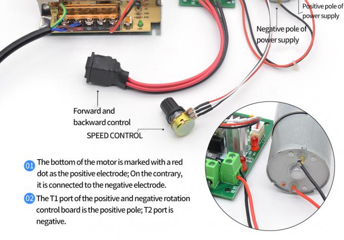Moteur à courant continu brossé à haute couple de 37 mm 4