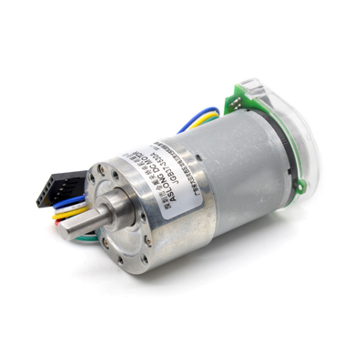 Micro moteur à basse vitesse en courant continu petit moteur 12V/24V JGB37-3530A Optoélectronique Encoder Moteur de décélération 24v moteur en courant continu Encoder