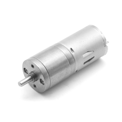 moteur de réducteur de C.C de 6V 12V 24V 6000rpm 370 avec le réducteur de boîte de vitesse de Dia25mm