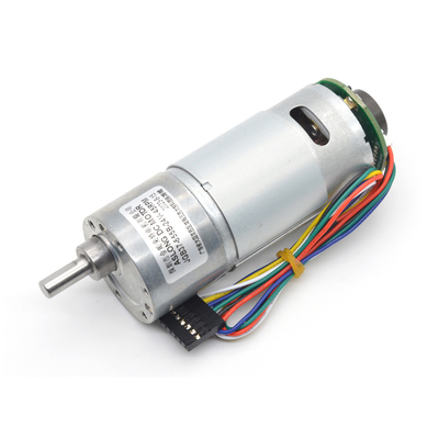Moteur à courant continu avec codeur 37 mm JGB37-555B Moteur à 24 V 37 mm avec codeur