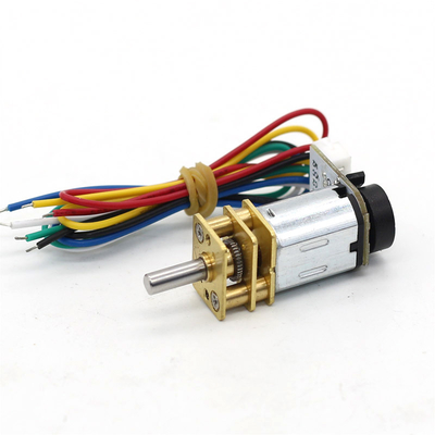JGA12-N20 Moteur mini boîte de vitesses en courant continu avec encodeur Moteur en courant continu 12V N20 à couple élevé