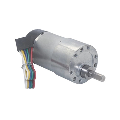 Moteur excentrique 1600rpm 37mm Hall Encoder Cap Protective de pignon à queue de couple élevé