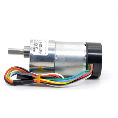 Moteur de réduction par aimant permanent brossé en courant continu JGB37-3530GB 1000RPM 24v moteur en courant continu à couple élevé moteur en courant continu avec codeur