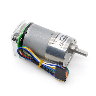 Micro moteur à basse vitesse en courant continu petit moteur 12V/24V JGB37-3530A Optoélectronique Encoder Moteur de décélération 24v moteur en courant continu Encoder