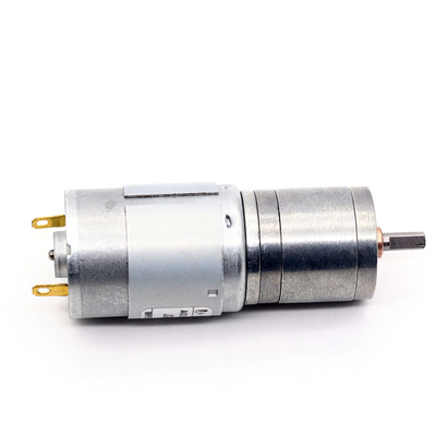 Moteur à basse vitesse 24v Dc moteur à engrenages JGA25-385 24v Dc moteur à bas régime par minute DC avec boîte de vitesses en métal 25mm