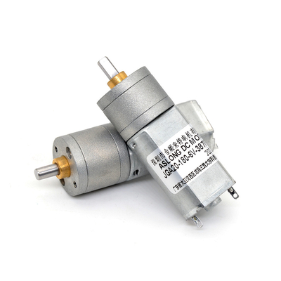 Moteur à basse vitesse Dc Moteur à engrenages Dc 12v Moteur à basse vitesse JGA20-180 6v à 12v Dc