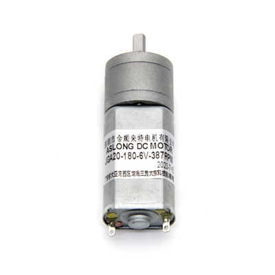 Moteur à basse vitesse Dc Moteur à engrenages Dc 12v Moteur à basse vitesse JGA20-180 6v à 12v Dc