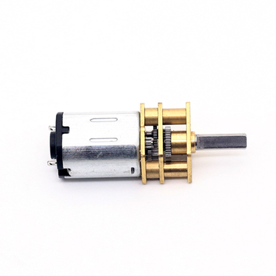 Moteur électrique petit 6v réducteur de vitesses 210:1 DC Moteur miniature tout métal réducteur de vitesses 6V 71 RPM