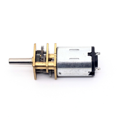 Moteur électrique petit 6v réducteur de vitesses 210:1 DC Moteur miniature tout métal réducteur de vitesses 6V 71 RPM