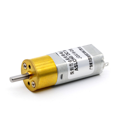Moteur de micro-réduction de l'arbre de sortie du centre JGA16-050 244:1 12V32RPM Moteurs moteur à engrenages DC