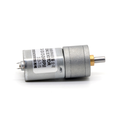 Moteur à courant continu de 12 V petit JGA20-130 12 V 74 tours par seconde 1:107 Moteur à courant continu Mini Moteur à courant continu de 20 mm