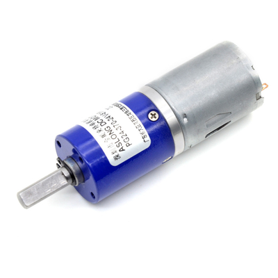 Moteur de réduction d'engrenage métallique planétaire à couple élevé PG24-370 24 mm 24 V DC