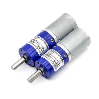 Moteur de réduction d'engrenage métallique planétaire à couple élevé PG24-370 24 mm 24 V DC