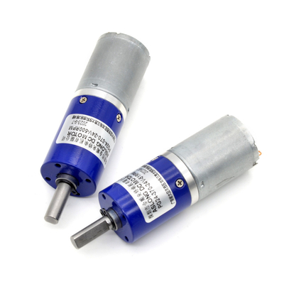 Moteur de réduction d'engrenage métallique planétaire à couple élevé PG24-370 24 mm 24 V DC