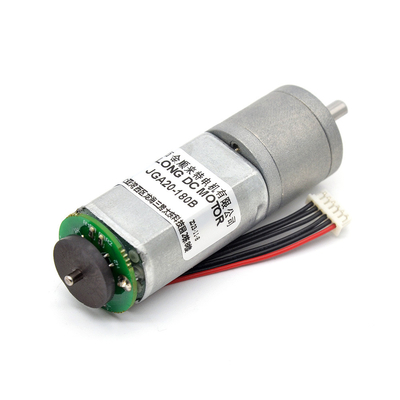Moteur à engrenages Dc JGA20-180B 12V 258RPM 1:31 Micro moteurs