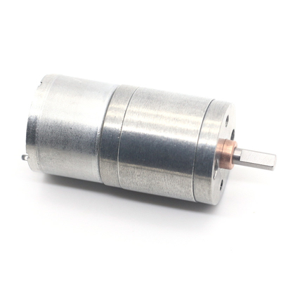 25 mm boîte de vitesses à freinage moteurs à courant continu brossés JGA25-310 6V 33RPM 1:226 Moteur à courant continu à couple élevé Mini 25mm Boîte de vitesses 25mm Micro moteur