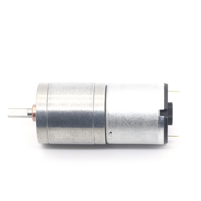 Mini Micro faible bruit 12v JGA25-340 12V 77RPM 1:103 avec un engrenage métallique basse vitesse couple élevé