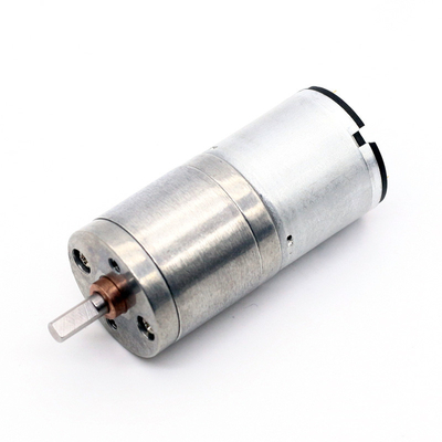 Mini Micro faible bruit 12v JGA25-340 12V 77RPM 1:103 avec un engrenage métallique basse vitesse couple élevé