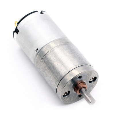 Mini Micro faible bruit 12v JGA25-340 12V 77RPM 1:103 avec un engrenage métallique basse vitesse couple élevé