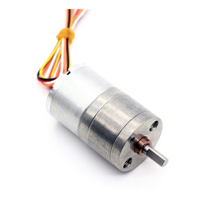 Moteur de réduction sans balai JGA25-2418 12V 42RPM 1:103 Moteur de réduction de transmission à couple élevé