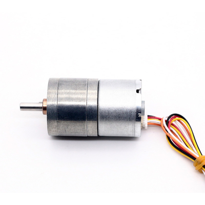 Moteur de réduction sans balai JGA25-2418 12V 42RPM 1:103 Moteur de réduction de transmission à couple élevé