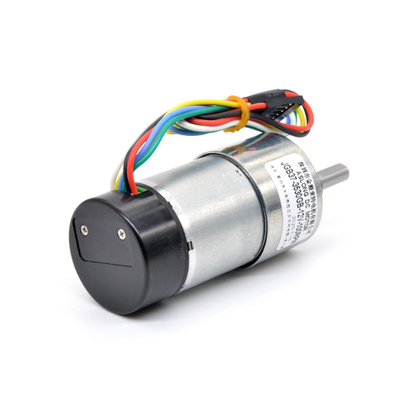 Moteur à engrenages en courant continu avec encodeur de couple grand JGB37-3530GB 24V 111RPM 1:90 24v moteur à engrenages à brosse avec encodeur