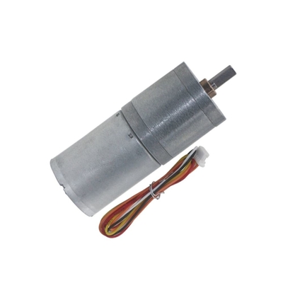Moteur à faible bruit petit moteur 12V24V JGA25-2430 DC moteur à décélération sans balai moteur à décélération petit moteur 12V