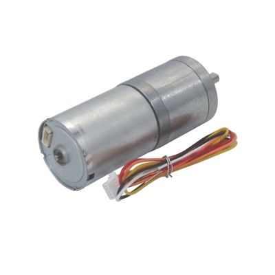 Moteur de décélération en courant continu sans balai JGA25-2430 à basse vitesse et à couple élevé 12v24v Moteur en courant continu à couple élevé