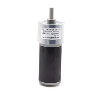 Moteur à engrenages de petite taille JGB37-3157 24V 61RPM 1:131 engrenage à basse vitesse à faible bruit Micro moteur Dc
