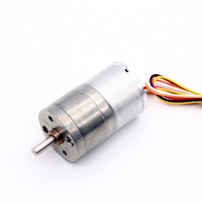 la vitesse micro de C.C de 12V 9RPM circule en voiture JGA25-2418 25mm que BLDC a embrayé le moteur