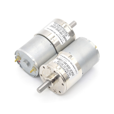 Moteur mini à courant continu 37 mm ZGA37-3530 12V 24V boîte de vitesses de sortie centrale moteur à basse vitesse