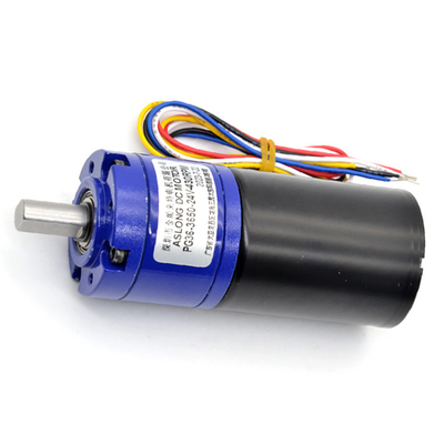 24V 8/1600RPM moteur à engrenages planétaires à courant continu sans balai 36mm PG36-3650 aimant permanent 12V/24V moteur à engrenages à courant continu
