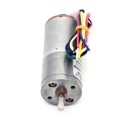 6v 12v 25mm moteur à engrenages à courant continu brossé JGA25-370B couple élevé 25mm moteur à engrenages à courant continu brossé