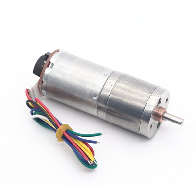 6v 12v 25mm moteur à engrenages à courant continu brossé JGA25-370B couple élevé 25mm moteur à engrenages à courant continu brossé
