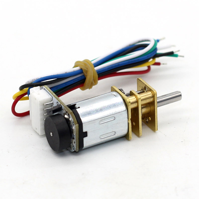 JGA12-N20 Moteur mini boîte de vitesses en courant continu avec encodeur Moteur en courant continu 12V N20 à couple élevé